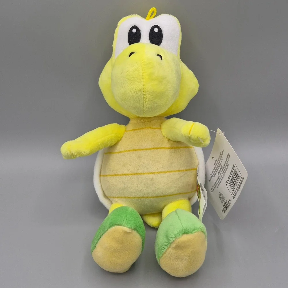 Nintendo Super Mario Koopa Troopa Yellow Plush Green Shell Good Stuff 8N-3008N